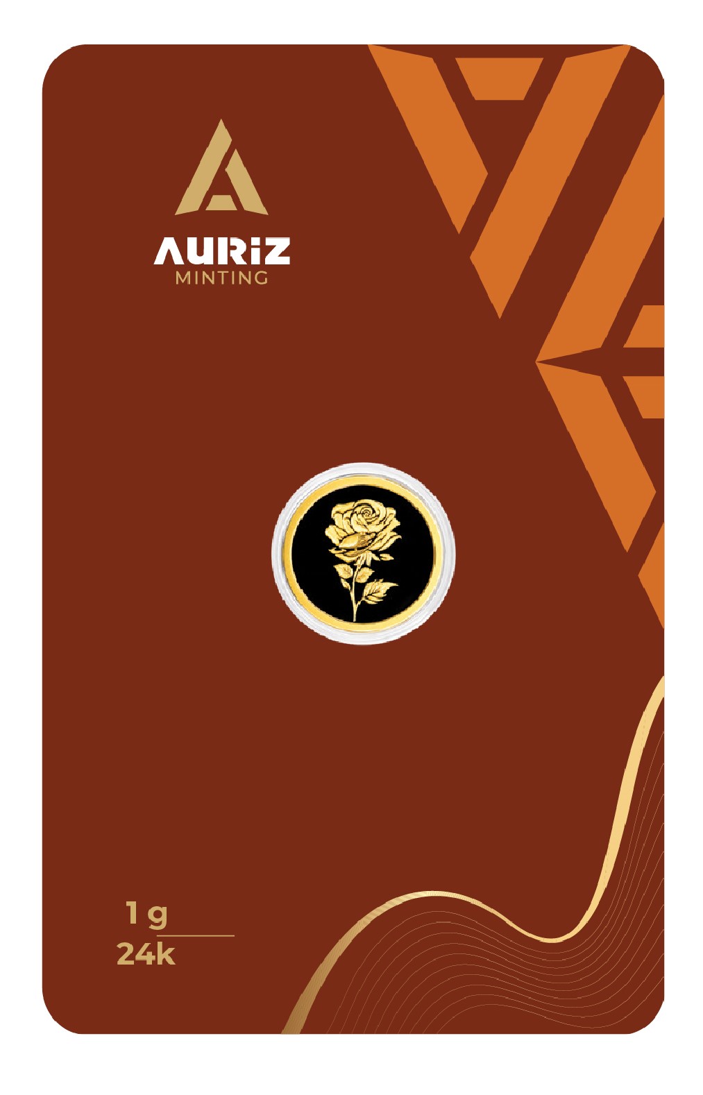 1 gram 24K gold coin