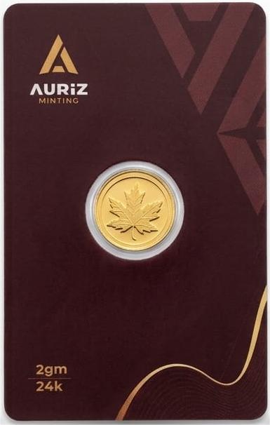 2 gm gold coin