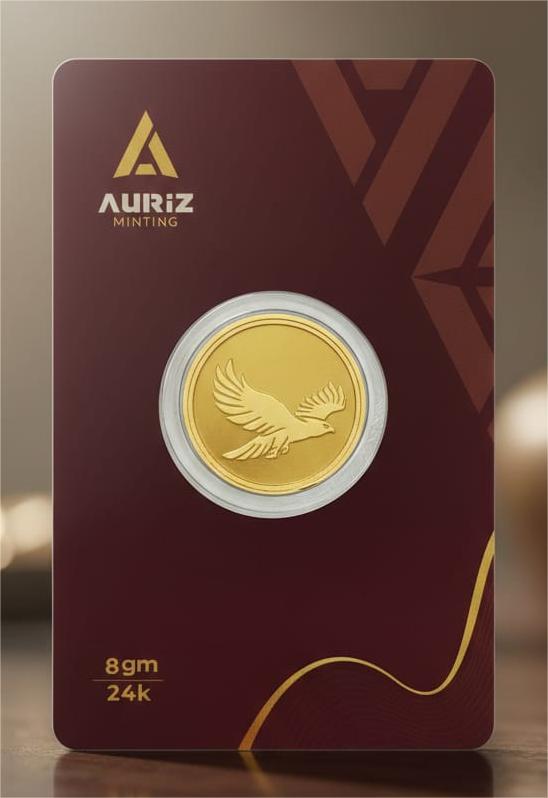 8 Gram Auriz Coin